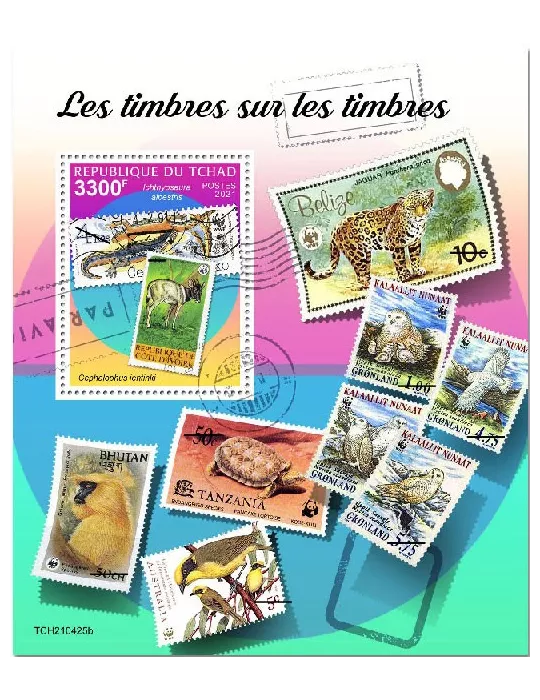 n° 566 - Timbre TCHAD Blocs et feuillets