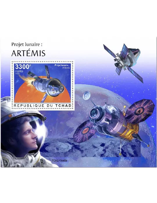 n° 580 - Timbre TCHAD Blocs et feuillets