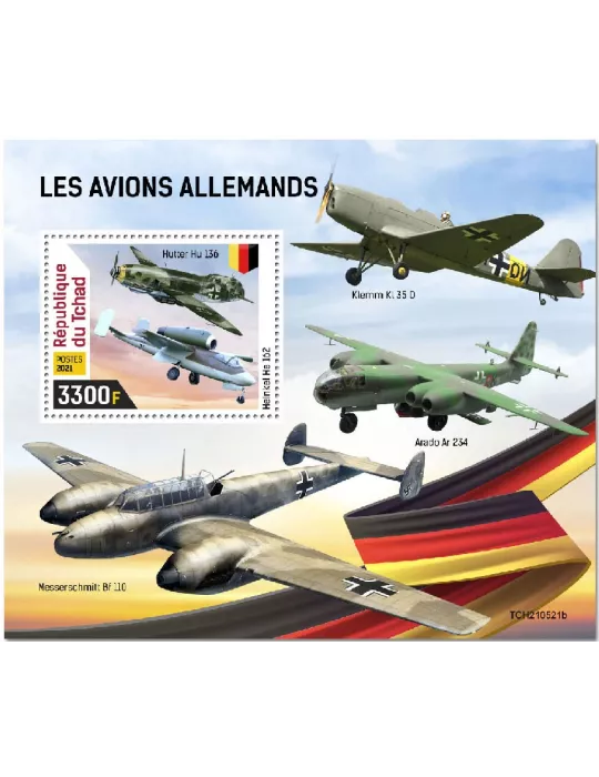 n° 604 - Timbre TCHAD Blocs et feuillets