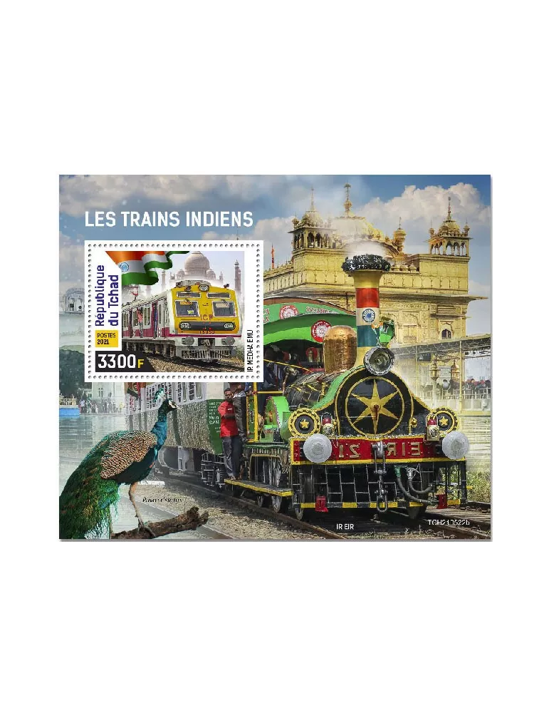 n° 605 - Timbre TCHAD Blocs et feuillets