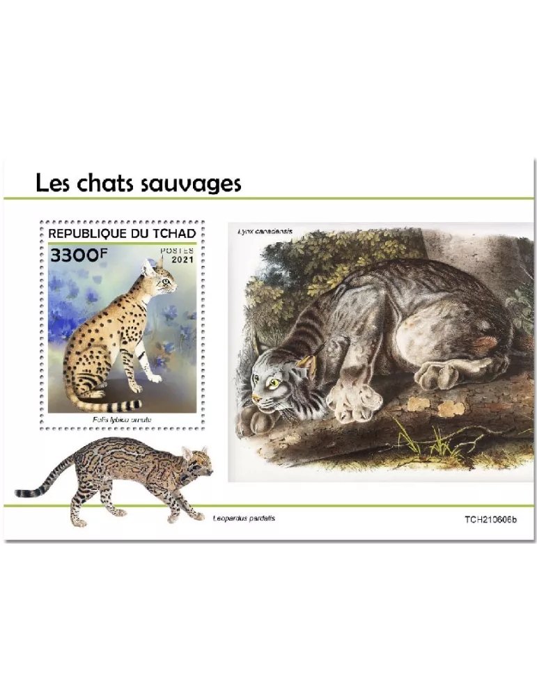 n° 622 - Timbre TCHAD Blocs et feuillets