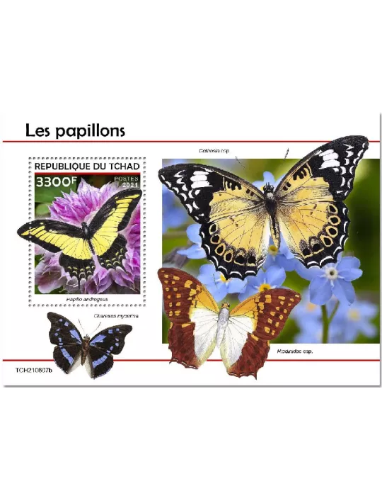 n° 623 - Timbre TCHAD Blocs et feuillets