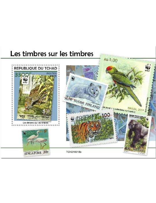 n° 634 - Timbre TCHAD Blocs et feuillets