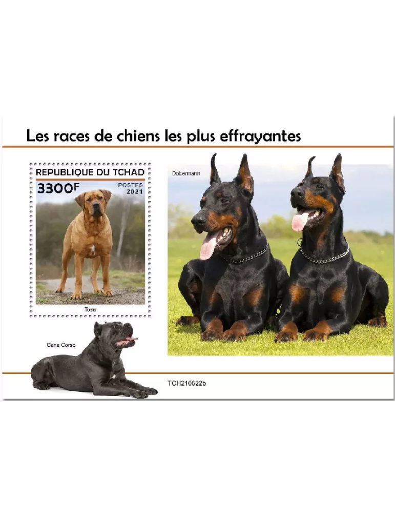 n° 638 - Timbre TCHAD Blocs et feuillets