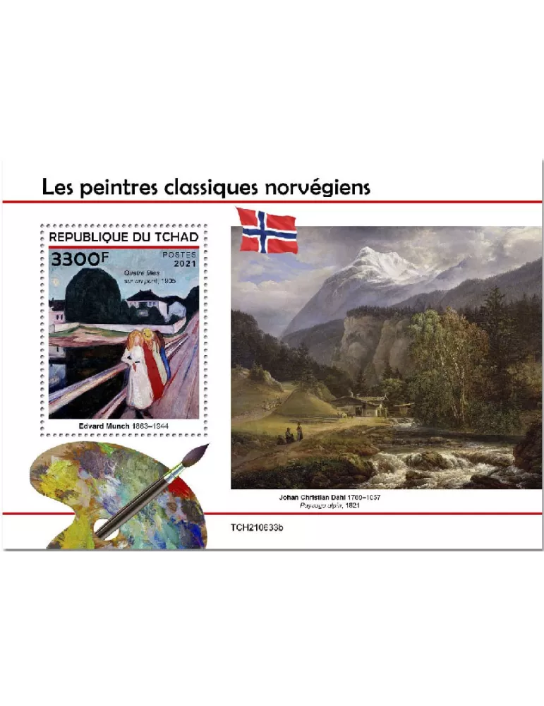 n° 649 - Timbre TCHAD Blocs et feuillets