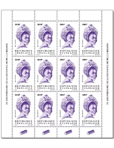 n° 8637 - Timbre TOGO Poste