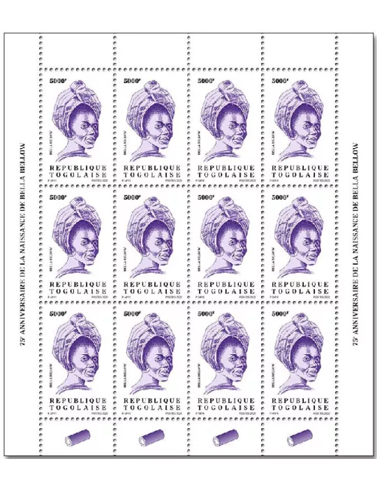 n° 8637 - Timbre TOGO Poste