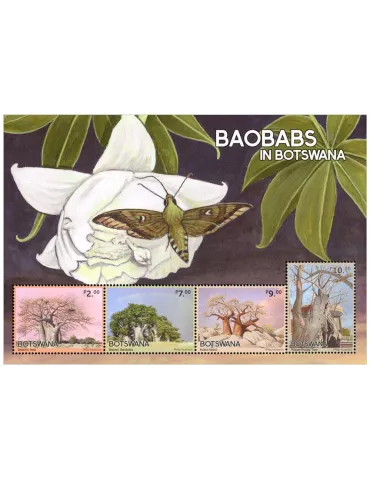 n° 75 - Timbre BOTSWANA Blocs et feuillets