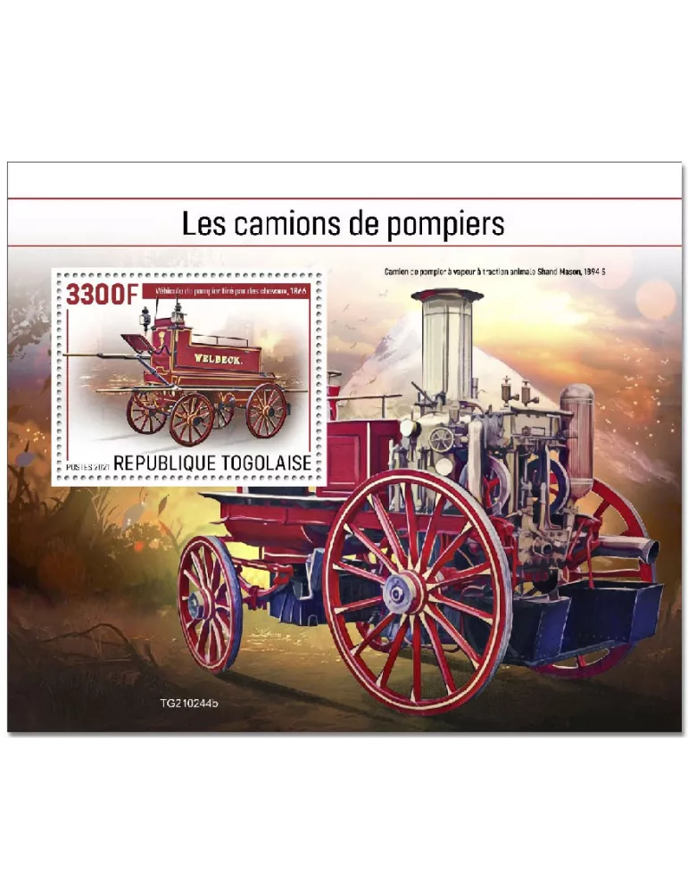 n° 2147 - Timbre TOGO Blocs et feuillets