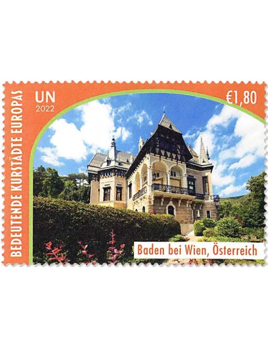 n° 1142/1143 - Timbre ONU VIENNE Poste