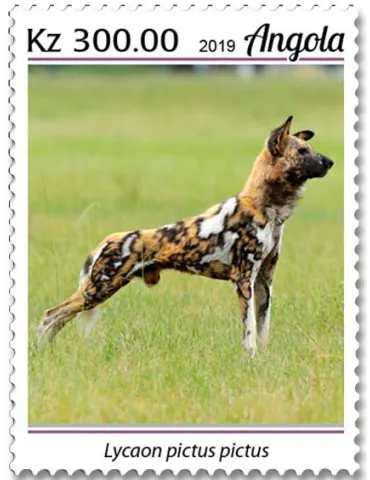 n° 2021/2024 - Timbre ANGOLA Poste 2