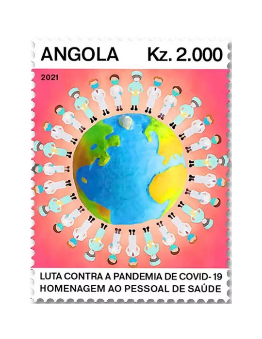 n° 2077/2078 - Timbre ANGOLA Poste