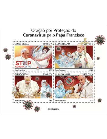 n° 8717/8720 - Timbre GUINEE-BISSAU Poste