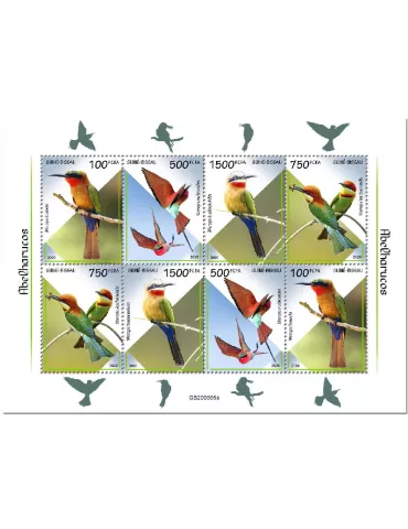 n° 8755/8758 - Timbre GUINEE-BISSAU Poste