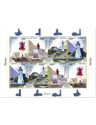 n° 8783/8786 - Timbre GUINEE-BISSAU Poste