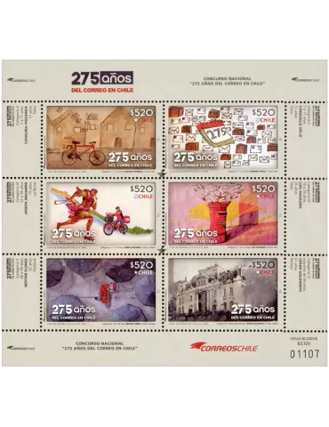 n° 2183/2188 - Timbre CHILI Poste