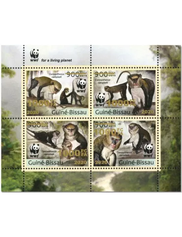 n° 8799/8802 - Timbre GUINEE-BISSAU Poste