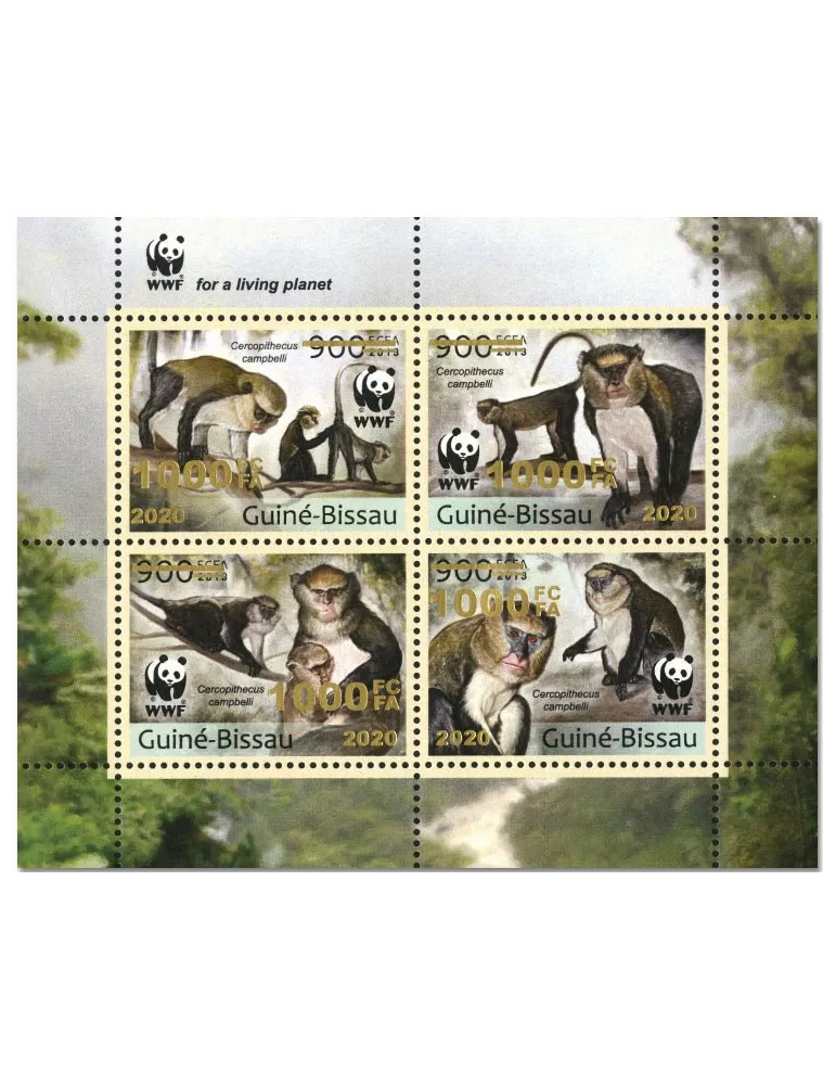 n° 8799/8802 - Timbre GUINEE-BISSAU Poste
