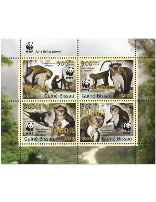 n° 8799/8802 - Timbre GUINEE-BISSAU Poste