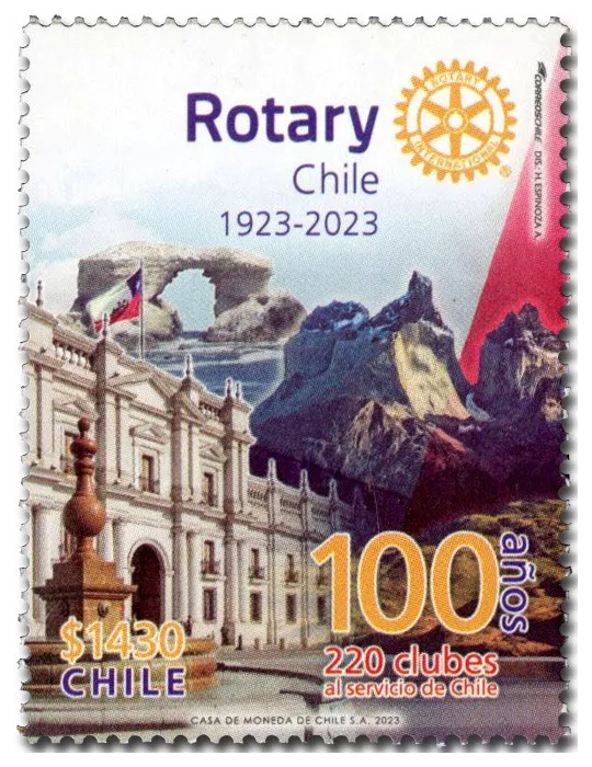 n° 2194/2195 - Timbre CHILI Poste