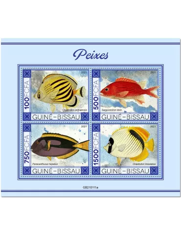 n° 9014/9017 - Timbre GUINEE-BISSAU Poste