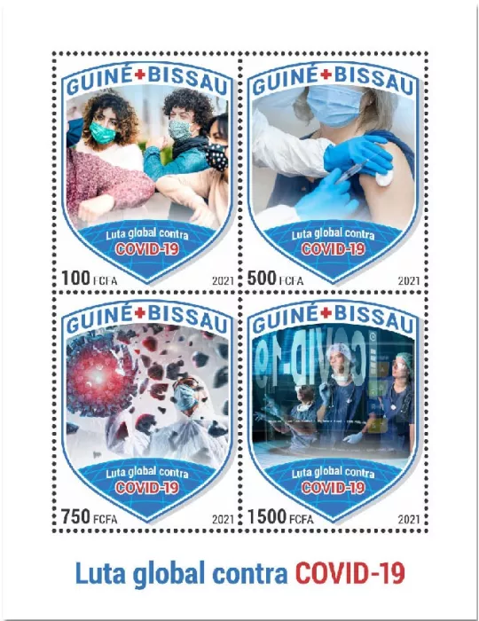 n° 9062/9065 - Timbre GUINEE-BISSAU Poste