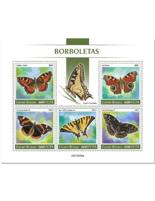 n° 9088/9092 - Timbre GUINEE-BISSAU Poste