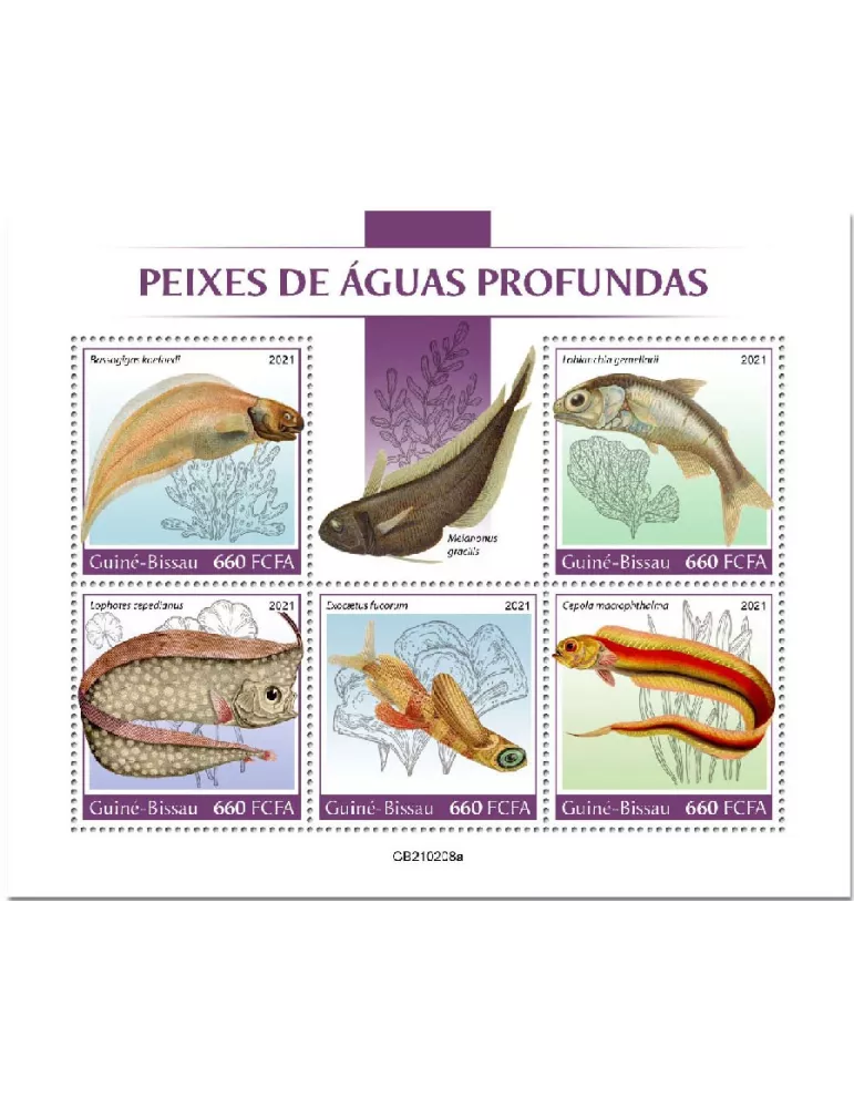 n° 9098/9102 - Timbre GUINEE-BISSAU Poste