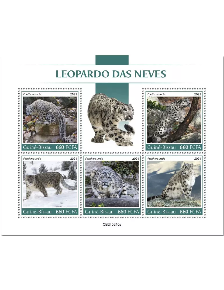 n° 9108/9112 - Timbre GUINEE-BISSAU Poste