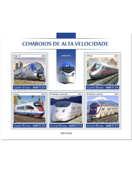 n° 9152/9156 - Timbre GUINEE-BISSAU Poste