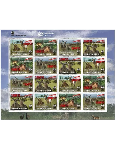 n° 9216/9219 - Timbre GUINEE-BISSAU Poste