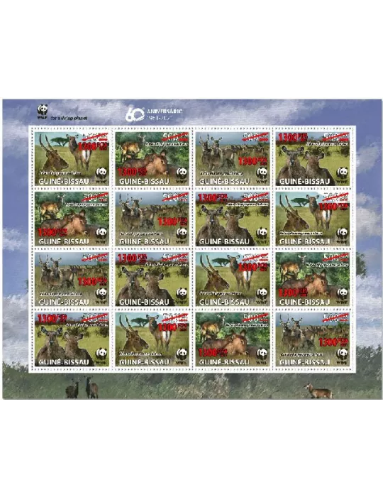 n° 9216/9219 - Timbre GUINEE-BISSAU Poste