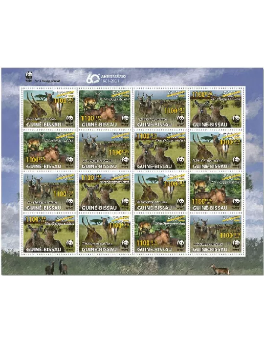 n° 9220/9223 - Timbre GUINEE-BISSAU Poste