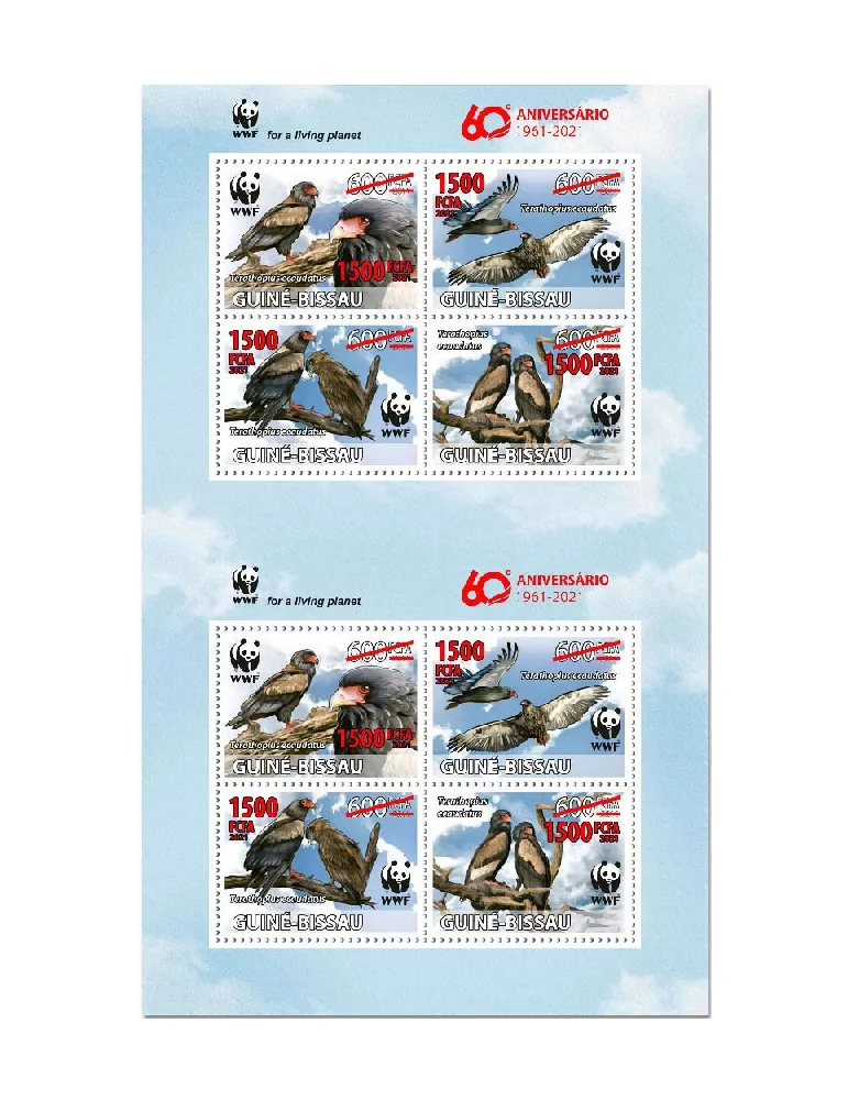 n° 9224/9227 - Timbre GUINEE-BISSAU Poste