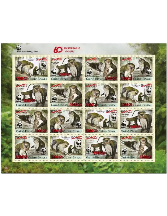 n° 9248/9251 - Timbre GUINEE-BISSAU Poste