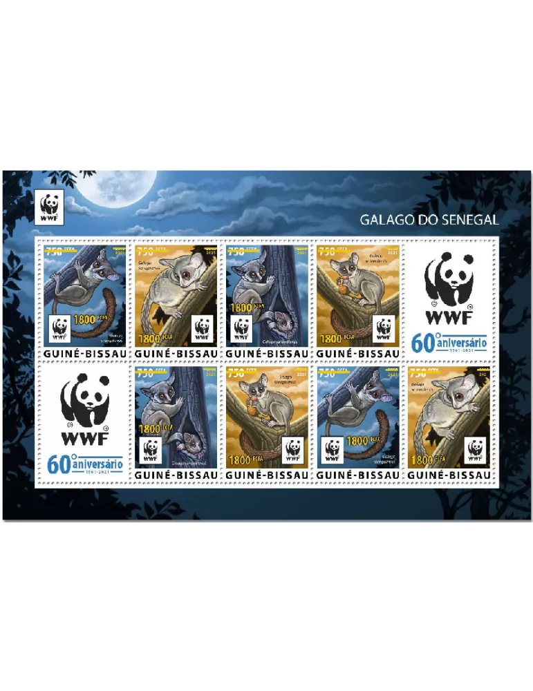 n° 9260/9263 - Timbre GUINEE-BISSAU Poste