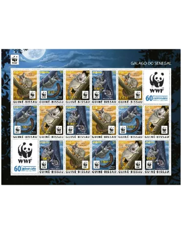 n° 9268/9271 - Timbre GUINEE-BISSAU Poste