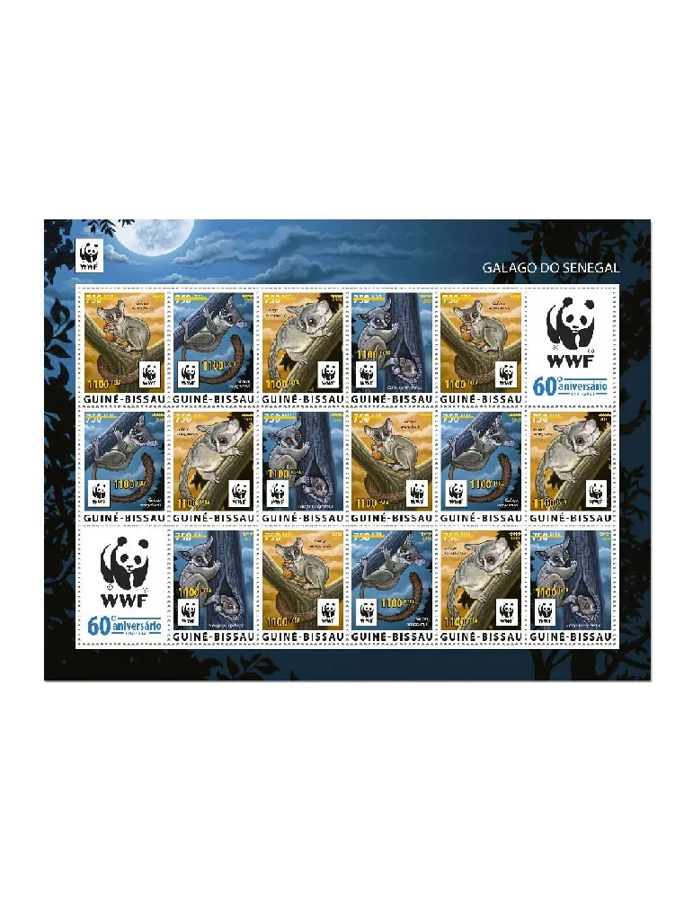 n° 9268/9271 - Timbre GUINEE-BISSAU Poste