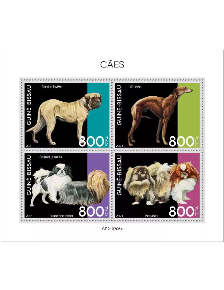 n° 9293/9296 - Timbre GUINEE-BISSAU Poste