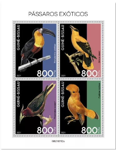 n° 9317/9320 - Timbre GUINEE-BISSAU Poste