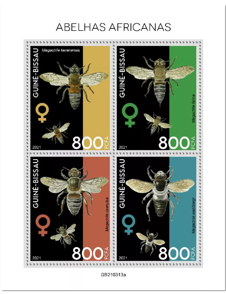 n° 9321/9324 - Timbre GUINEE-BISSAU Poste