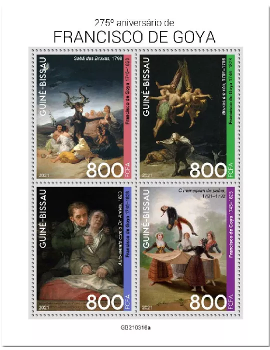 n° 9333/9336 - Timbre GUINEE-BISSAU Poste