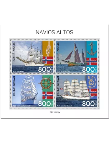 n° 9349/9352 - Timbre GUINEE-BISSAU Poste