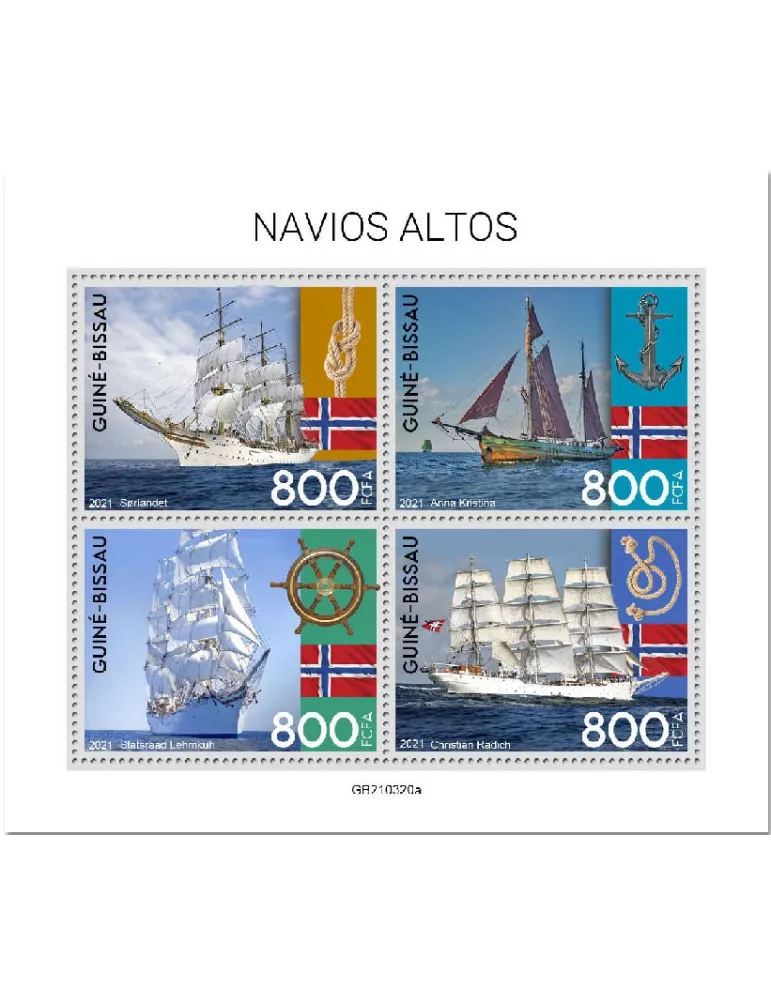 n° 9349/9352 - Timbre GUINEE-BISSAU Poste