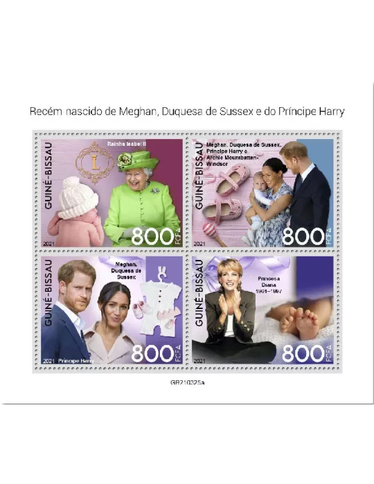 n° 9369/9372 - Timbre GUINEE-BISSAU Poste