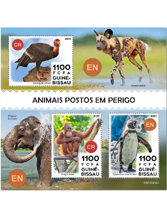 n° 9442/9444 - Timbre GUINEE-BISSAU Poste