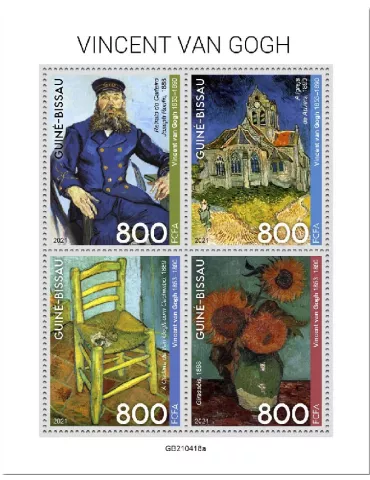 n° 9448/9451 - Timbre GUINEE-BISSAU Poste