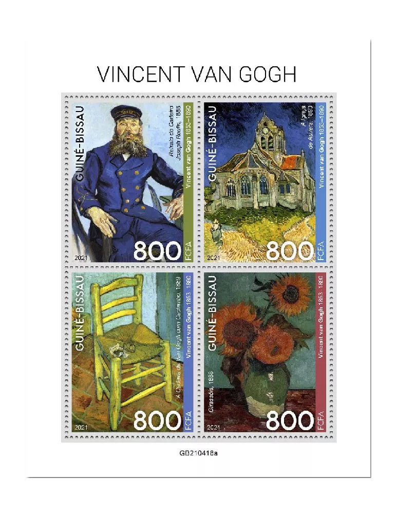 n° 9448/9451 - Timbre GUINEE-BISSAU Poste