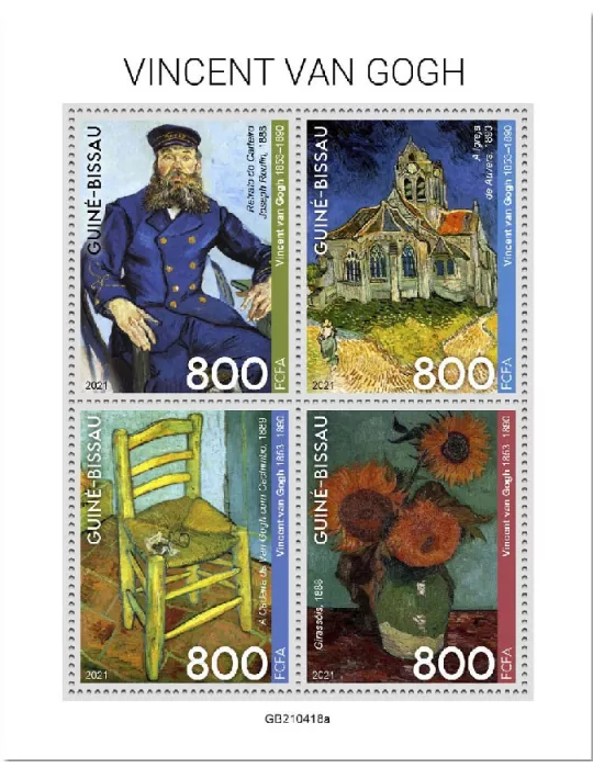n° 9448/9451 - Timbre GUINEE-BISSAU Poste