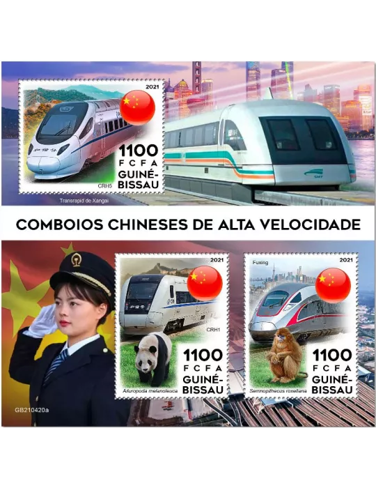 n° 9456/9458 - Timbre GUINEE-BISSAU Poste